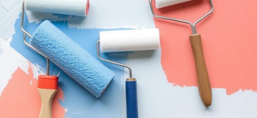 Валики для покраски какие бывают и для чего