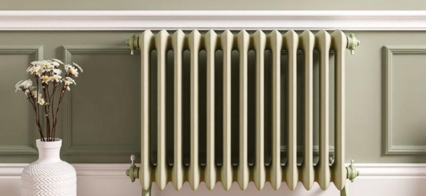 Как покрасить радиаторы не отключая отопление