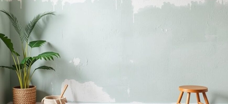 Как удалить старую краску со стен